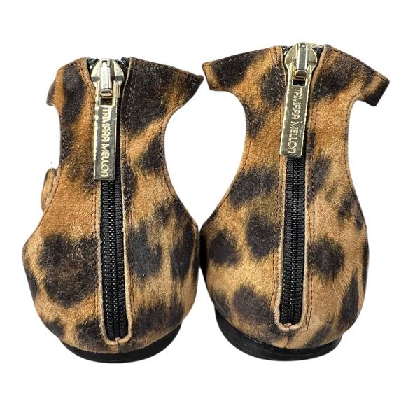 Tamara Mellon Women’s Leopard Print Brown Ankle Strap Sandal Size 38 US 8 - Picture 8 of 11